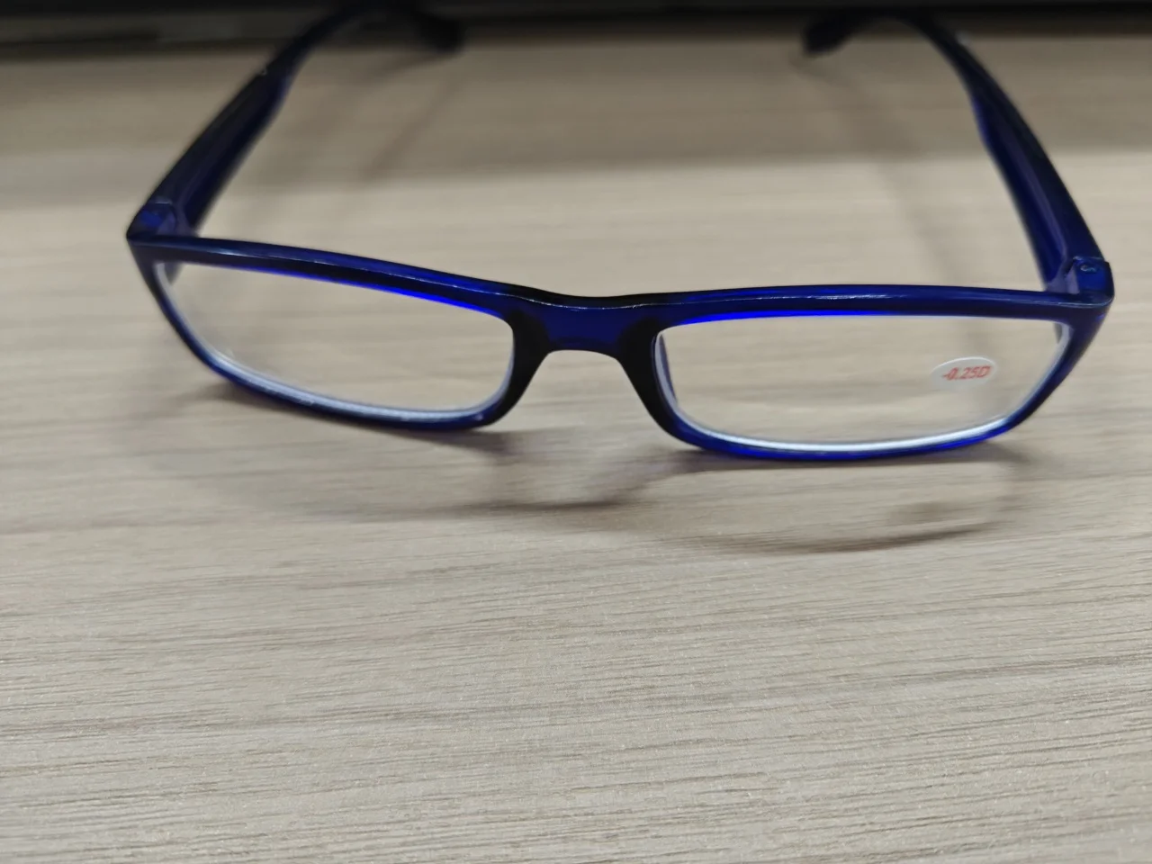 3Pcs Finished Myopia Glasses Unisex Rectangle PC Full Frame Eyeglasses -0.25D Ready To Wear Short Sight Spectacles 3 Colors Set