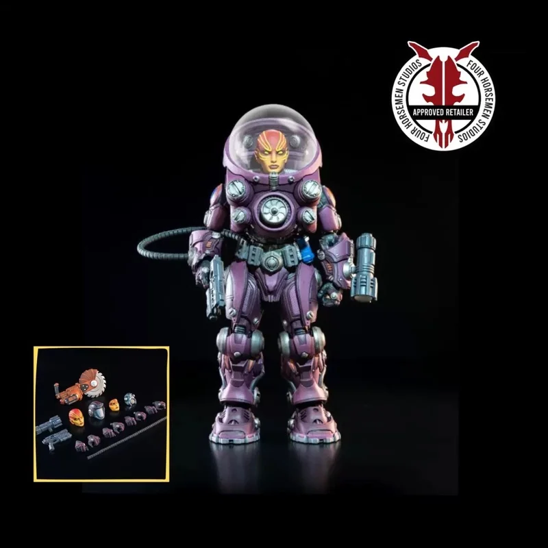 Bambola mobile di lusso in scala 1/12 Quattro cavalieri dell'universo Legione Festival Regalo Ornamento da tavolo Action Figure Giocattolo da collezione