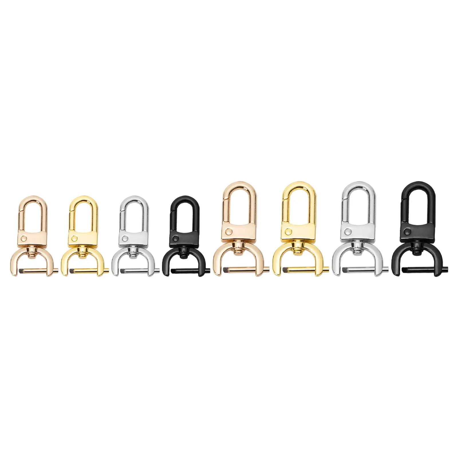 Detachable Snap Hook Swivel Clasp, Swivel Snap Hooks Purses Clasp, Durable, Easy