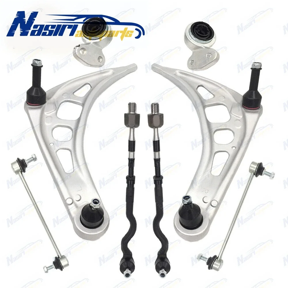 

8 шт. передний рычаг шарового шарнира, стабилизатор поперечной устойчивости, комплект подвески рулевых тяг для BMW E46 320i 323i 323Ci 323iC 325i 328i 330Ci Z4