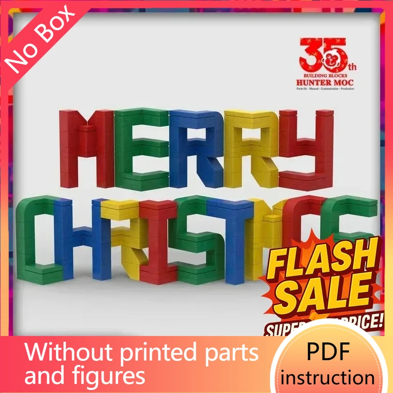 モーターキット付きDIYクリスマストレイン、レンガ造りの家とサンタのそり – 2025年テクノロジービルディングブリックホリデーギフトセット