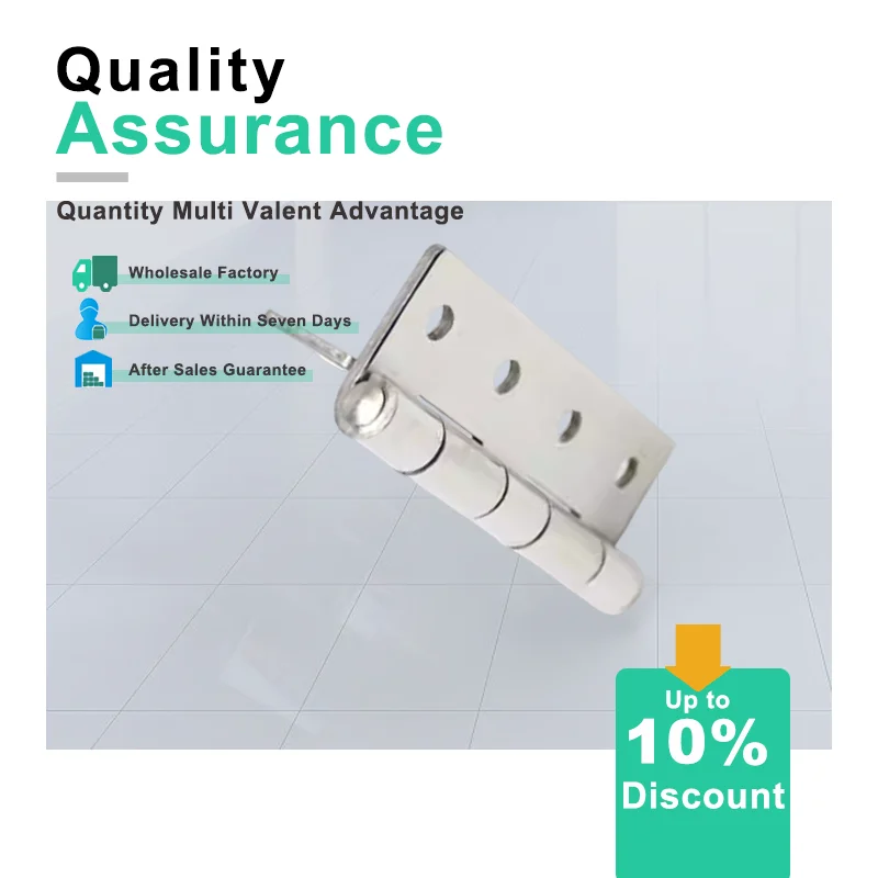 Heavy-Duty 304 Stainless Steel Butterfly Folding Hinge for Industrial Equipment Electrical Box Cabinet Door Automobile Use