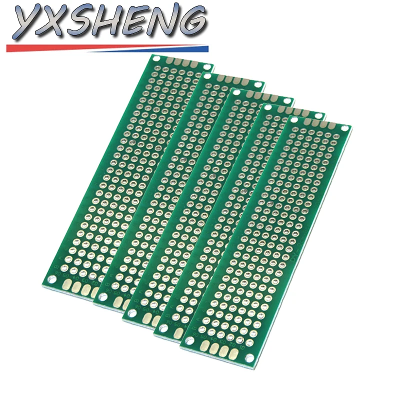 5x7 4x6 3x7 2x8 سنتيمتر ضعف الجانب النموذج Diy بها بنفسك العالمي الدوائر المطبوعة لوحة دارات مطبوعة Protoboard عدة 2*8 3*7 4*6 5*7