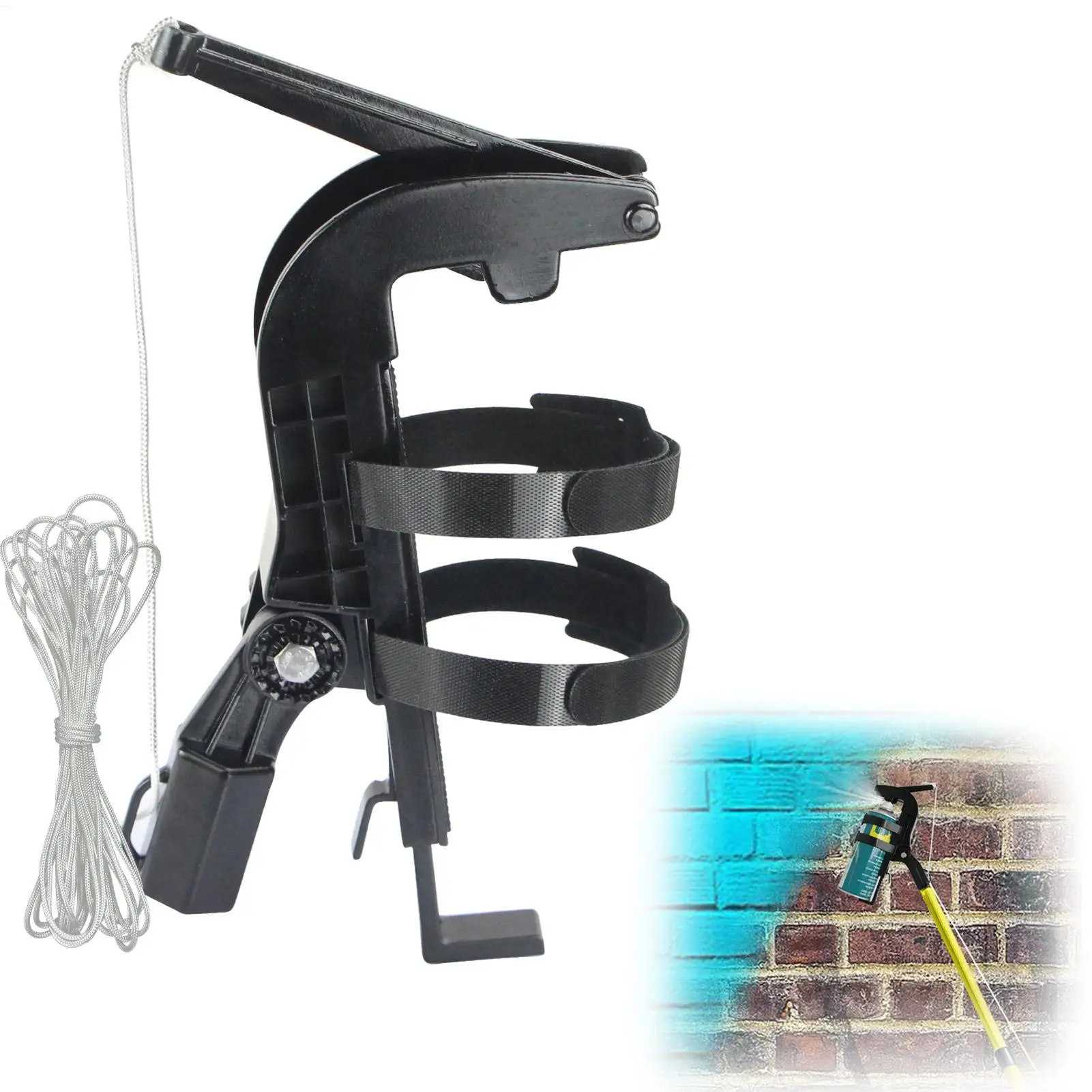 Spray Can Extender Adjustable Sprayer Bracket Adaptor Spray Extender Wasp Nest Aerosol Can Extension Multi-Purpose Accessory
