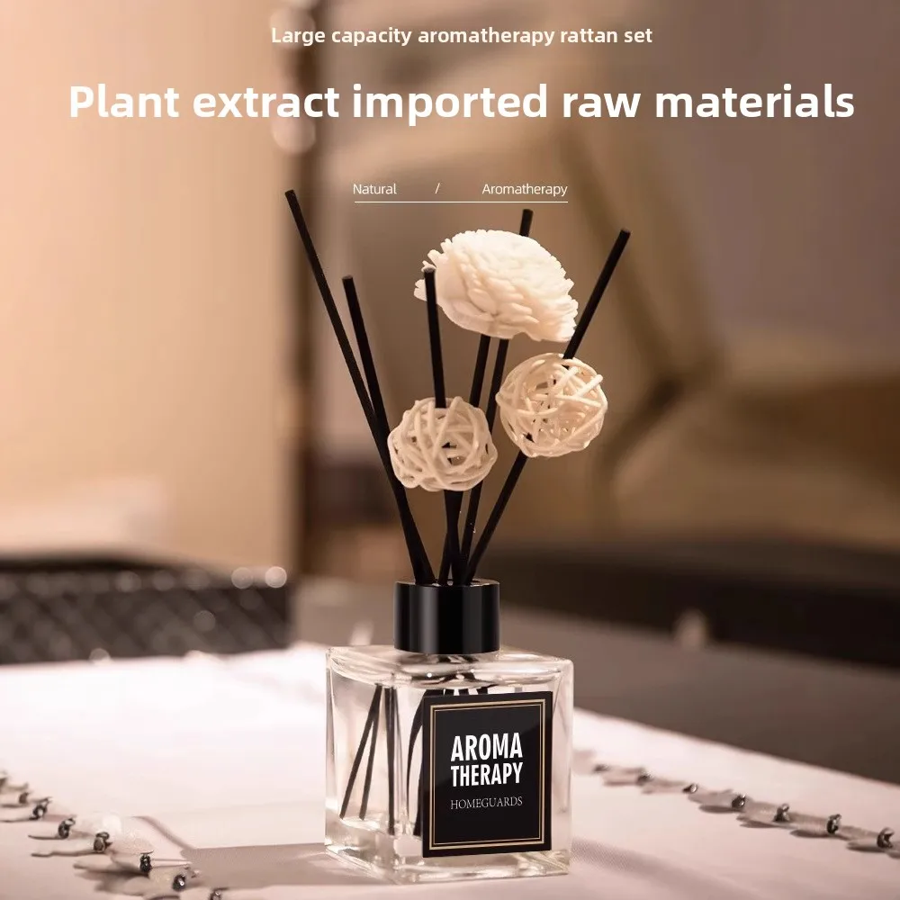 Aromatherapy Reed Diffuser Essential Oil Air Freshener Bedroom Hotel Room Fragrance Decor Bathroom Deodorizer Car