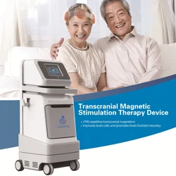 English Dual Channel Parkinson Autism Depression Stroke Pediatric Cerebral Palsy Repetitive Transcranial Magnetic Stimulator TMS