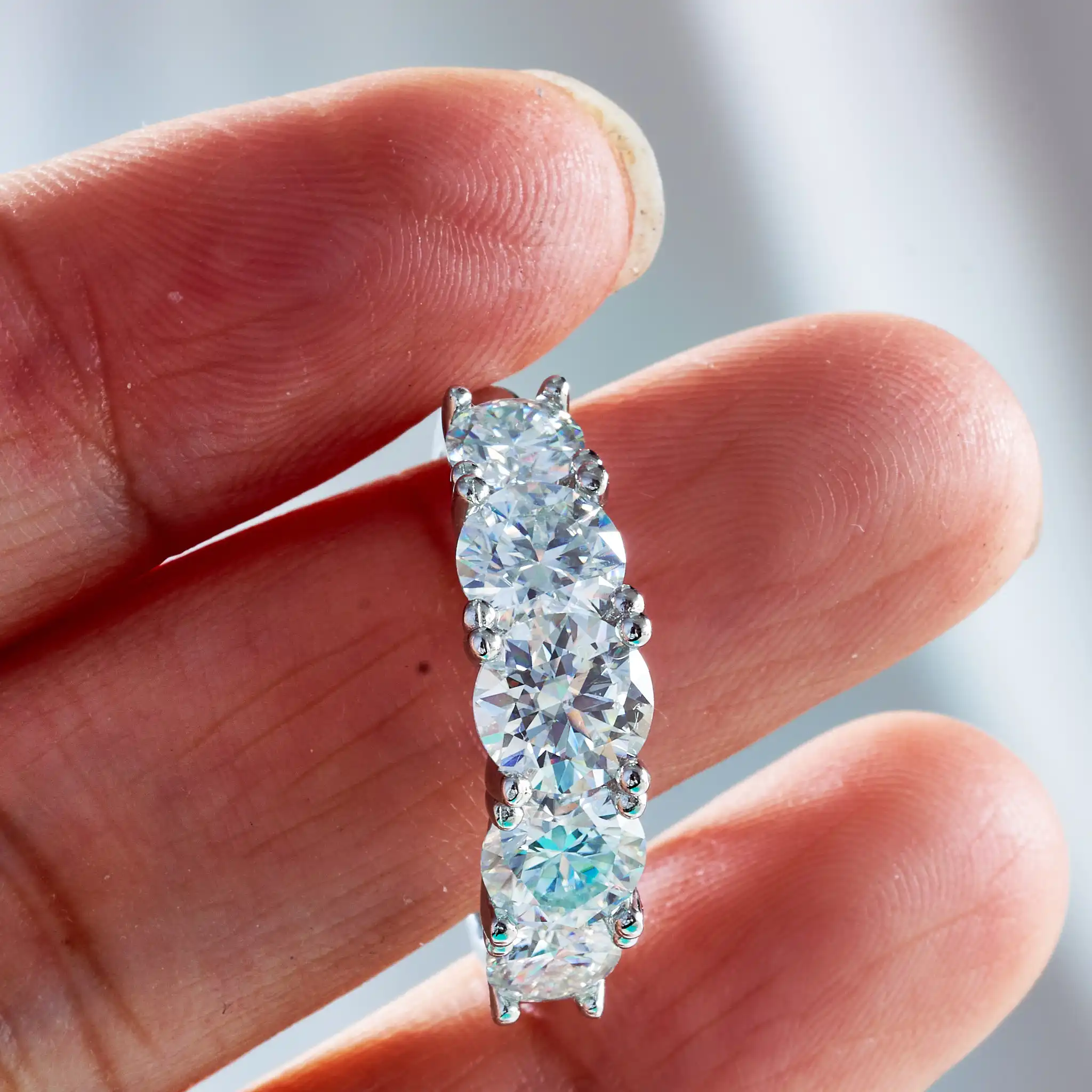 

Женский браслет с блестящими бриллиантами, 3, 6 карата