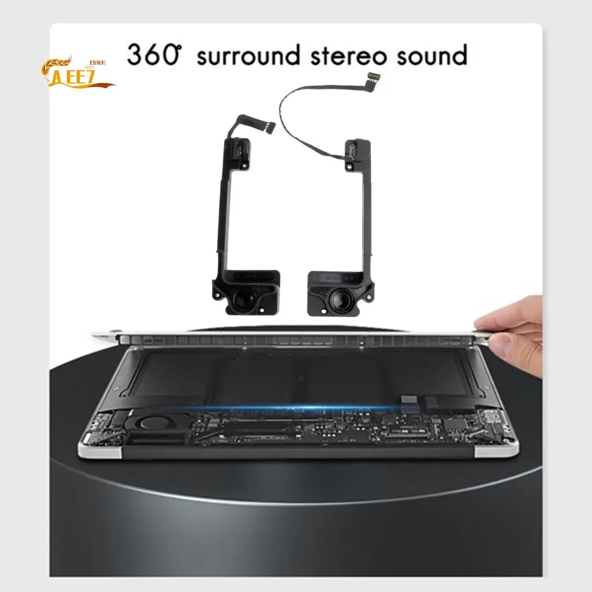 AEE7-A1502 Laptop Left And Right Speakers For Pro Retina 13 Inch A1502 Built-In Speaker Replacement 2013 2014 2015