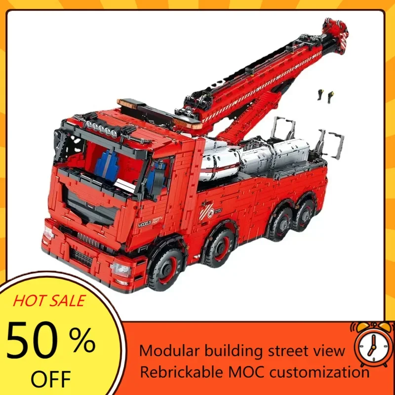 

10180PCS MOC Tow Truck MkII Custom Puzzles Model Technical DIY Assembly Technology Education Set Toy For Child Holiday Gifts