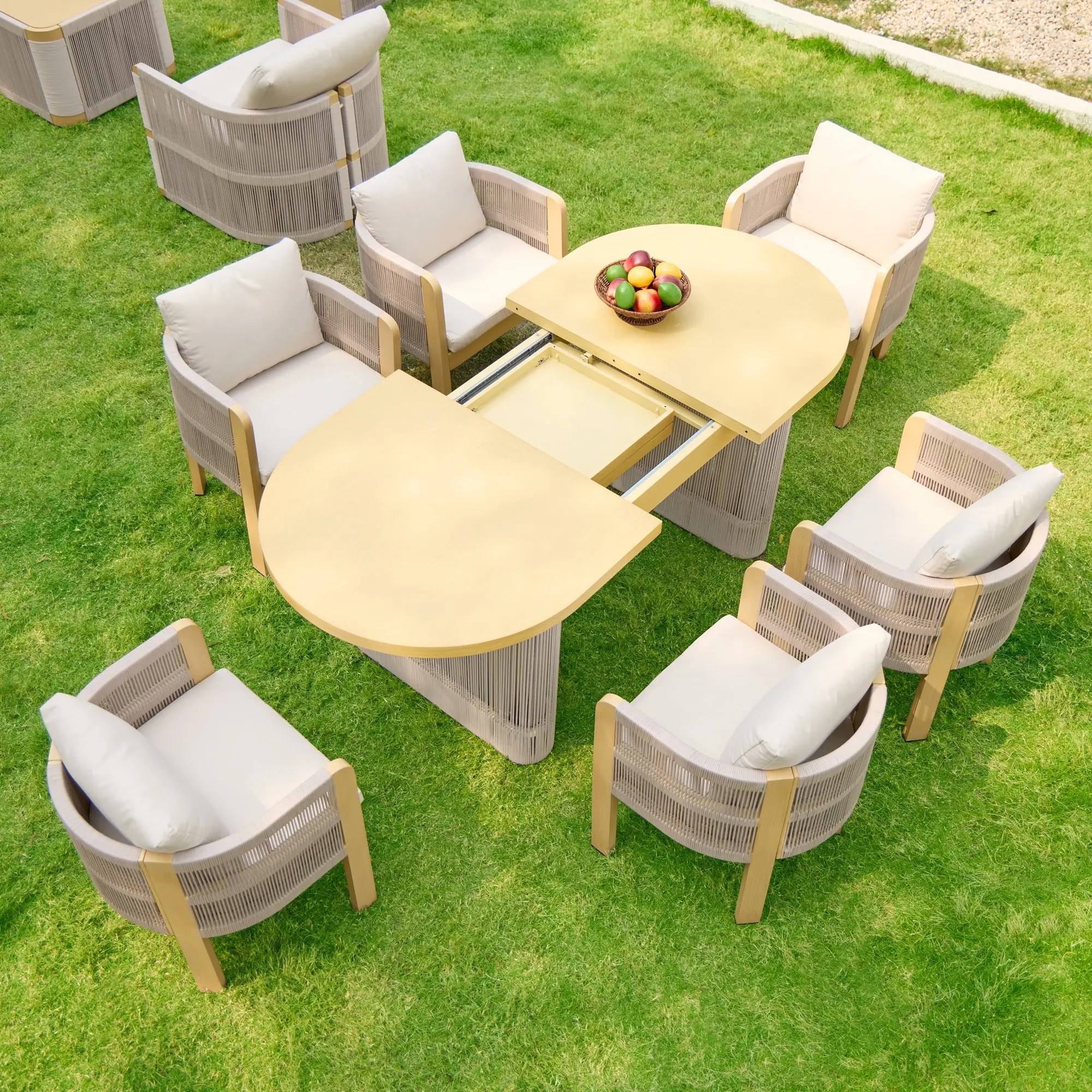 & Hot Selling Outdoor Patio Dining Hottest Outdoor Furniture Garden Table Chairs Set