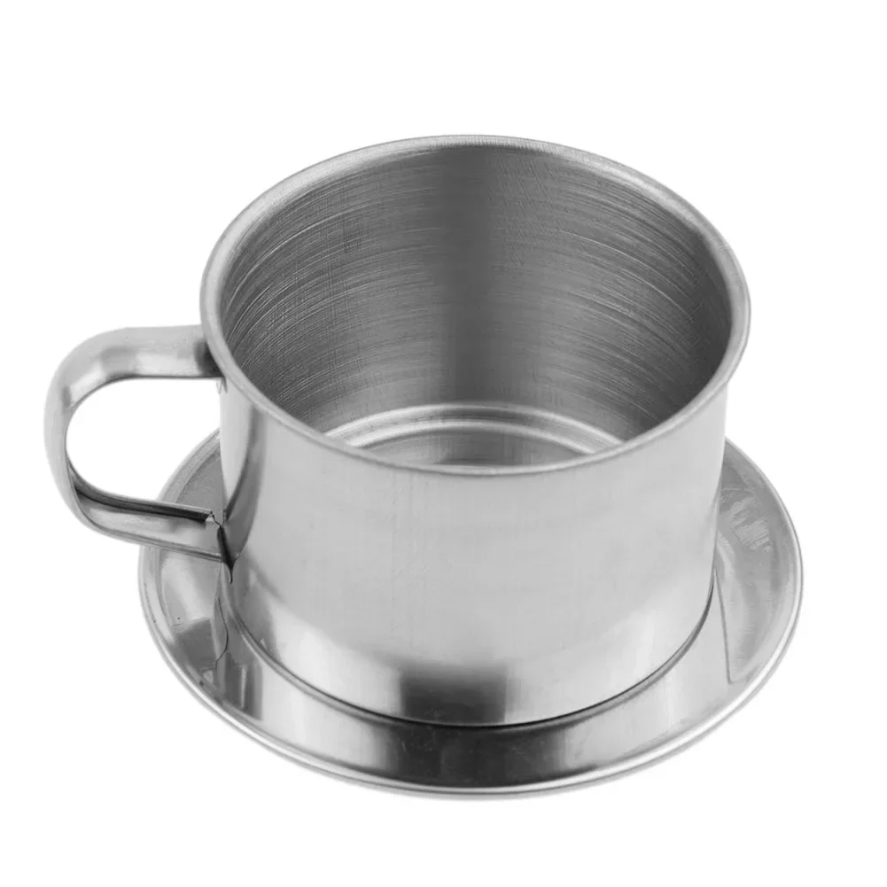 

Stainless Steel Vietnam Vietnamese 50/100ml Coffee Pot Drip Filter Coffee Maker Pour Over Coffee Dripper Coffee Filter Hand-brew