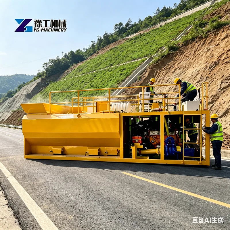 Customized Hydroseeder Equipment Diesel Hydroseeding Machine Spray Seeder for Road Slope Soil Stabilization Erosion Control