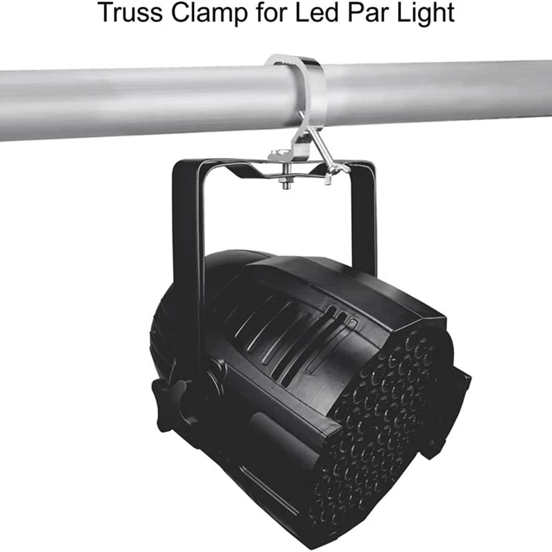 ●Truss C Clamp 1.18-2 Inch,10 Pack Stage Lights Truss Clamps,Fit for 30-50mm OD Tube, Load 55LB C Clamp for DJ Lighting