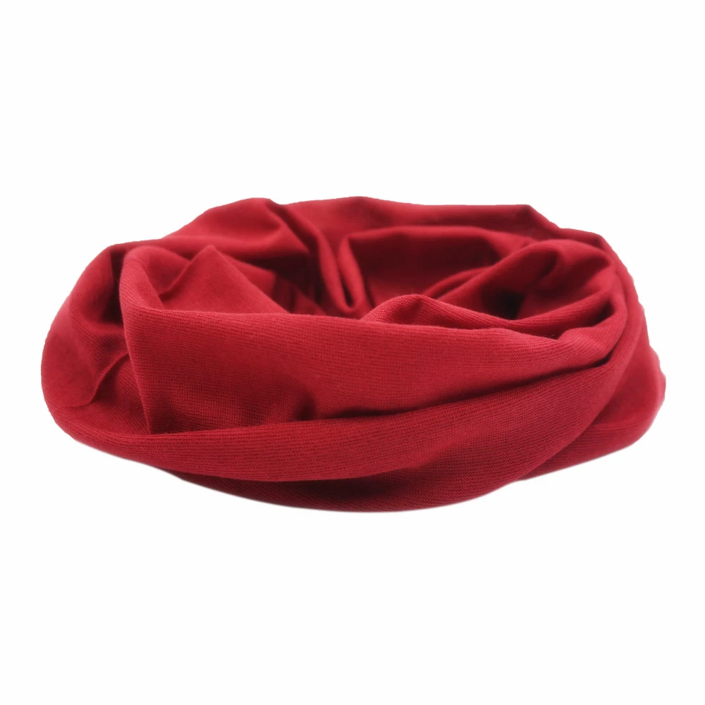 Outdoor Sports Wine Red Riding Dustproof Bandana Polyester Face Mask Headwear Neck Gaiter Magic Tube Cycling Fishing Scarf Women