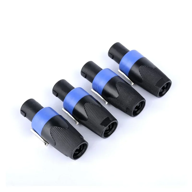 5/20/100PCS 4Pin NL4FX Four core Powercon male Connector Lockable Cable Chassis Socket LED Screen Stage Power Lighting