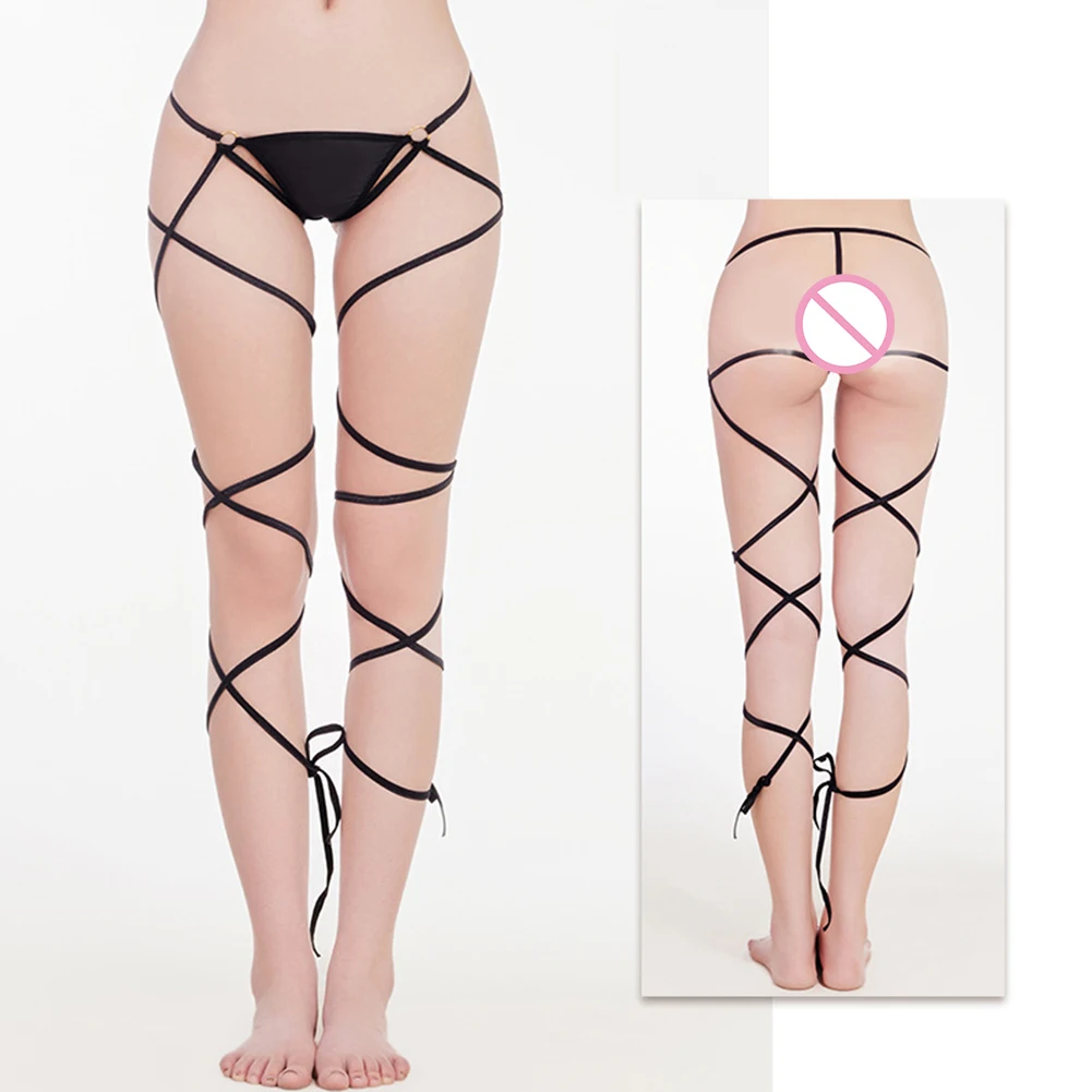 

Women Sexy Lingerie Bandage Bikini Thongs T-pants Low Waist Underwear G-string Ultra-Thin Seamless Panties Breathable Underpants