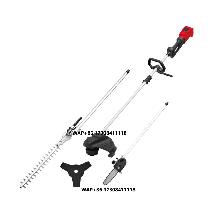 Electric Power Tools Pole Chainsaw Hedge Trimmers Brush Cutter 4 in 1 Lawn Garden Orchard Multi-Tools