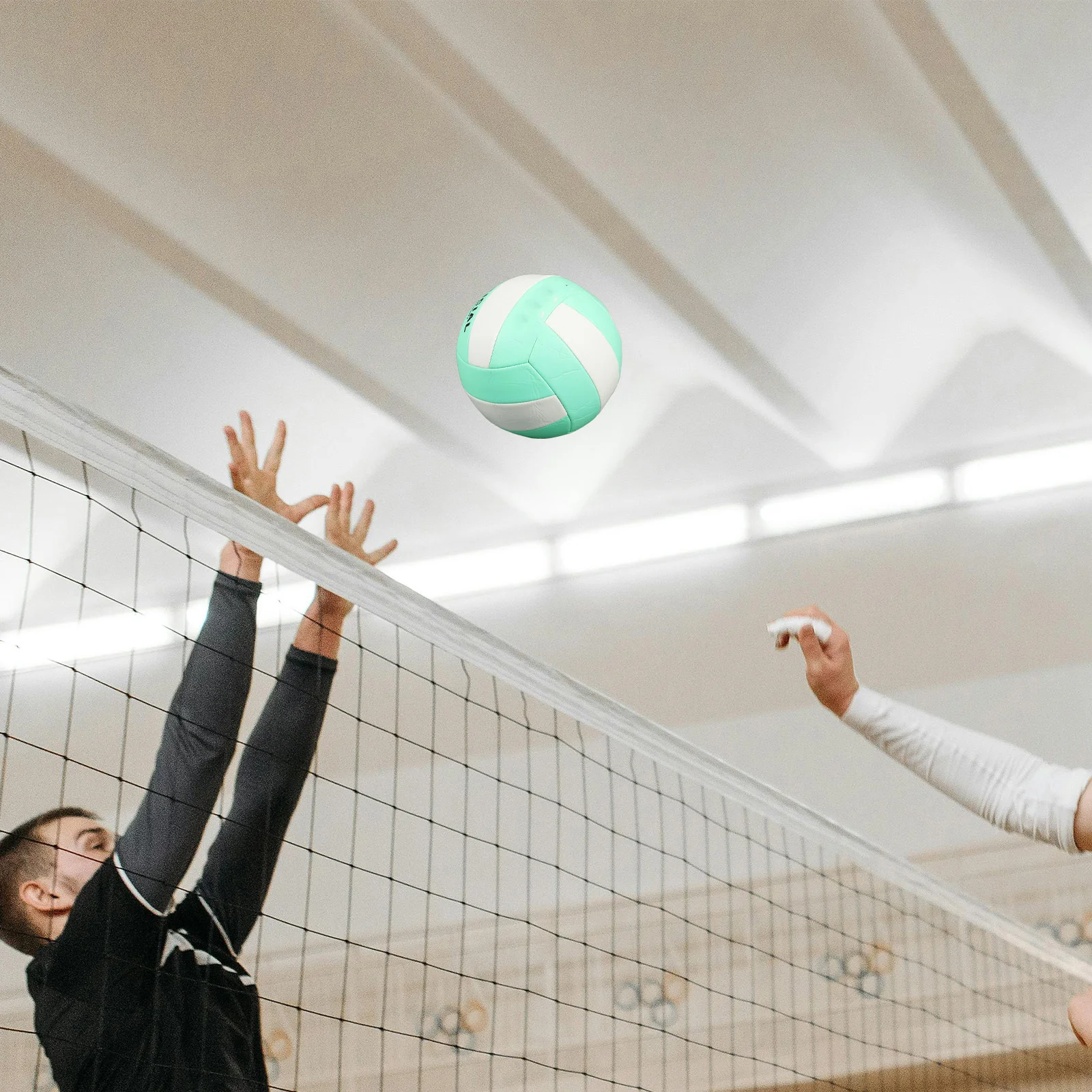 Soft Volleyball For Indoor Training Exam Practice Durable Vibrant Color Ball Resilient Surface Control Accuracy Grip