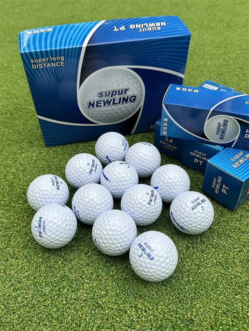 super-newling-golf-balls-soft-two-layer-long-distance-professional-player-approved-fitness-fans-supplies-golf-equipment