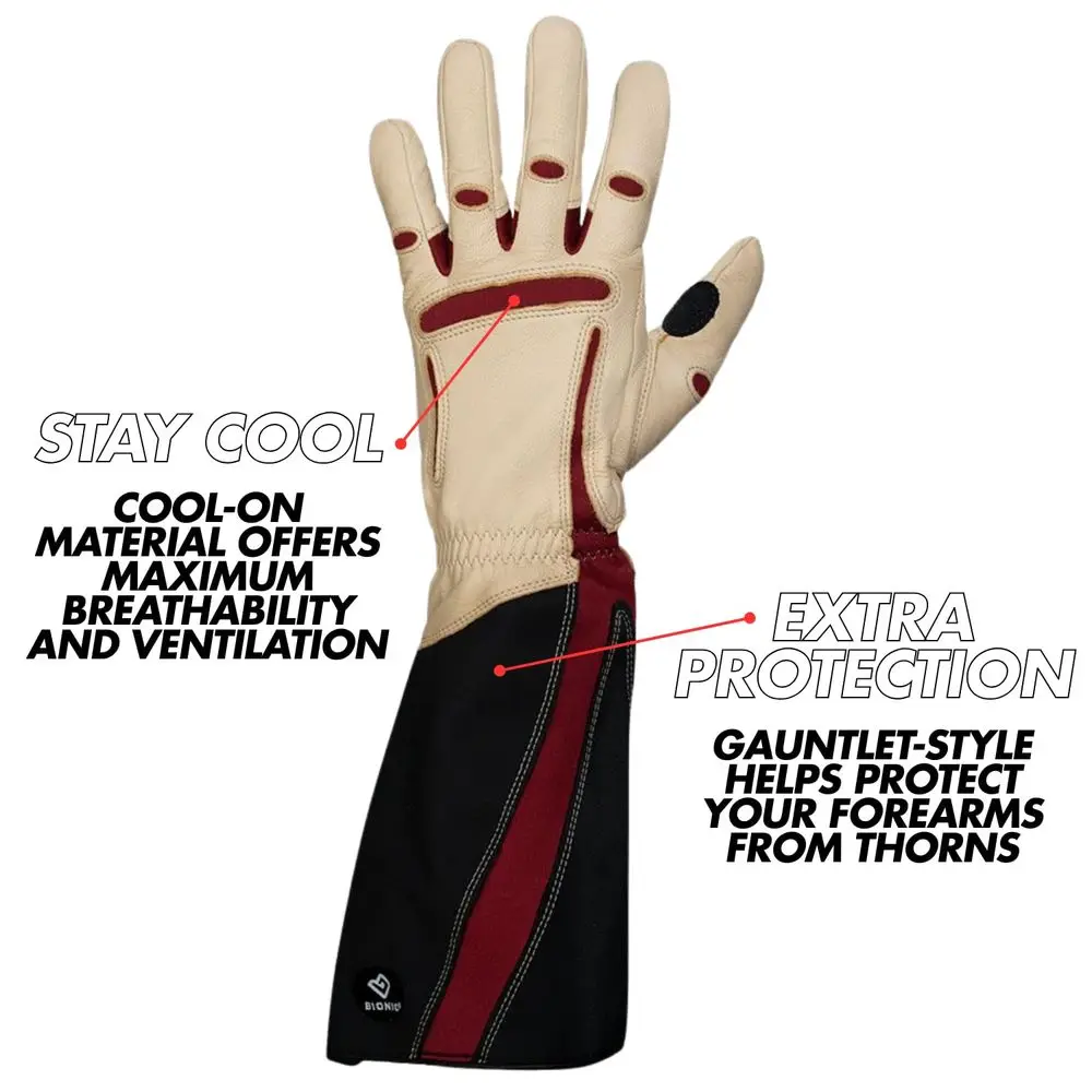 

Женские садовые перчатки для обрезки роз, одна пара