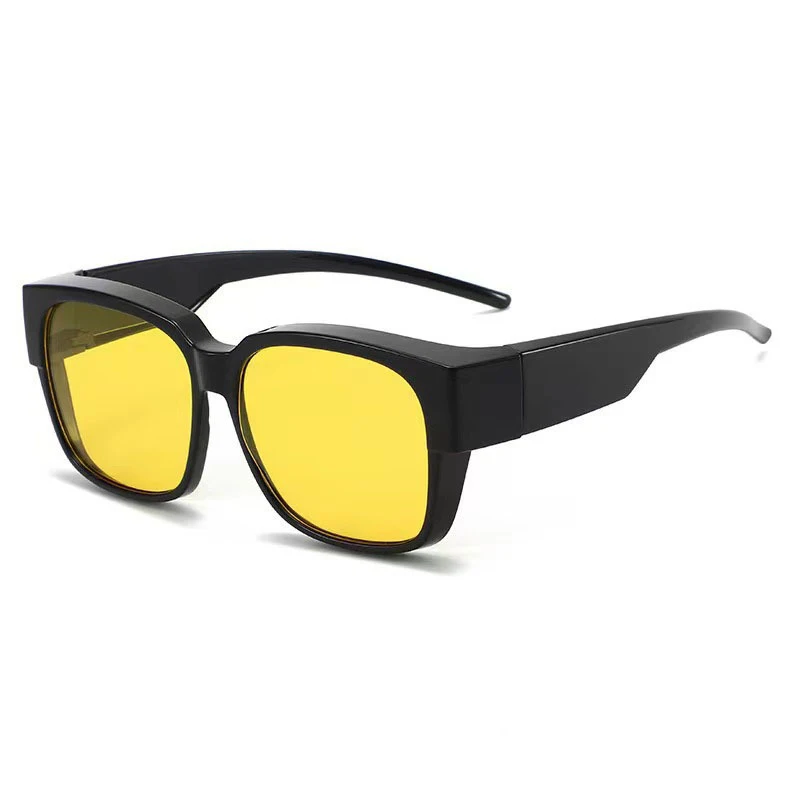 New Fashion Polarized Sunglasses Cover Over Myopia Prescription Glasses Portable Men Women Vintage Fishing Driving Eyewear image 5