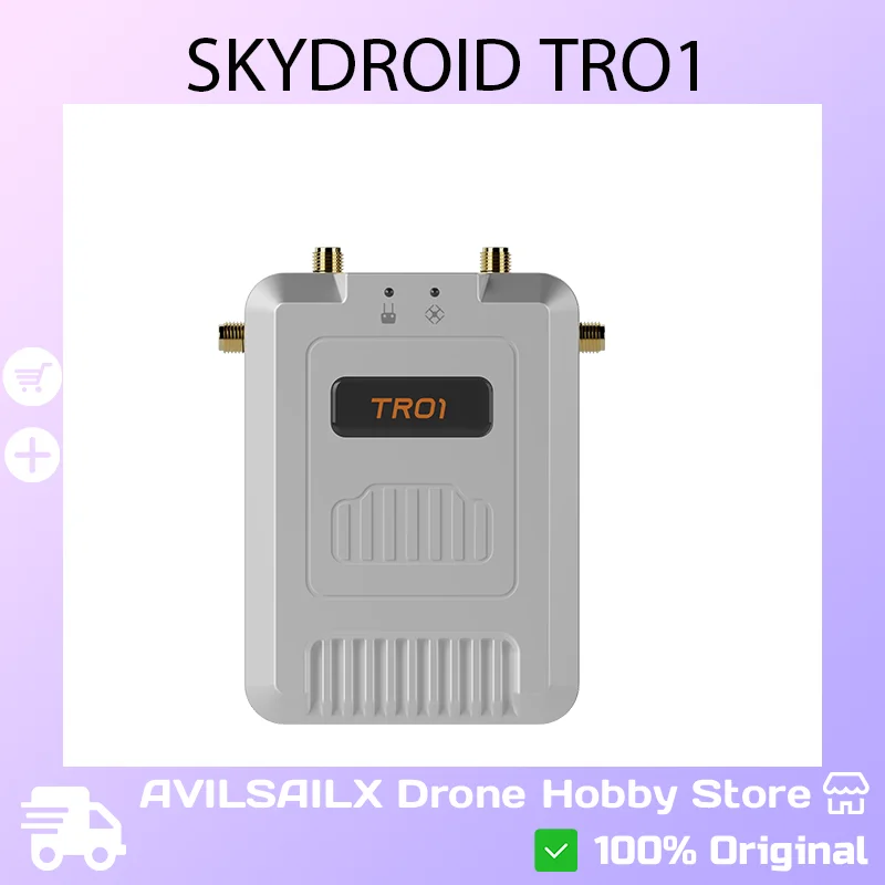 Skydroid TRO1 Dual-Band Repeater 2.4G 5.8G Long Range RC Signal Amplifier for Industrial UAV