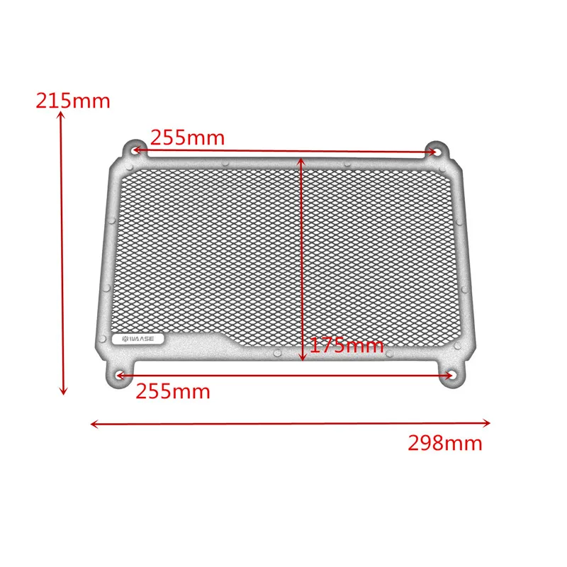 Motorbike Radiator Grille Protective Cover Grill Guard Protector with Nuts For Kawasaki Ninja 400 Z400 2018 2019 2020 2021-2024