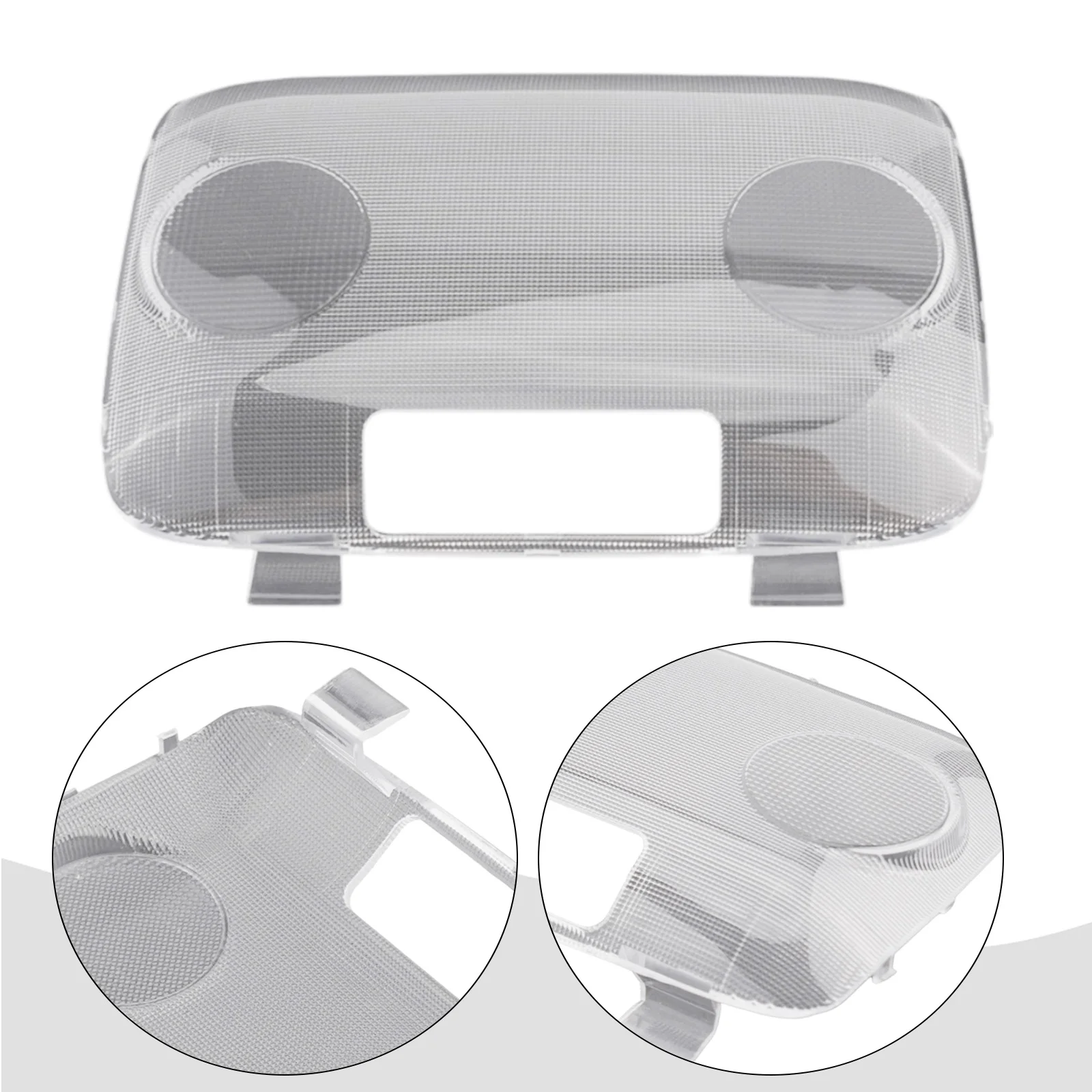 For Car Interior Lighting Light Cover Reading Dome Light Cover Reading Dome Wear-Resistant Anti-Corrosion ABS Black