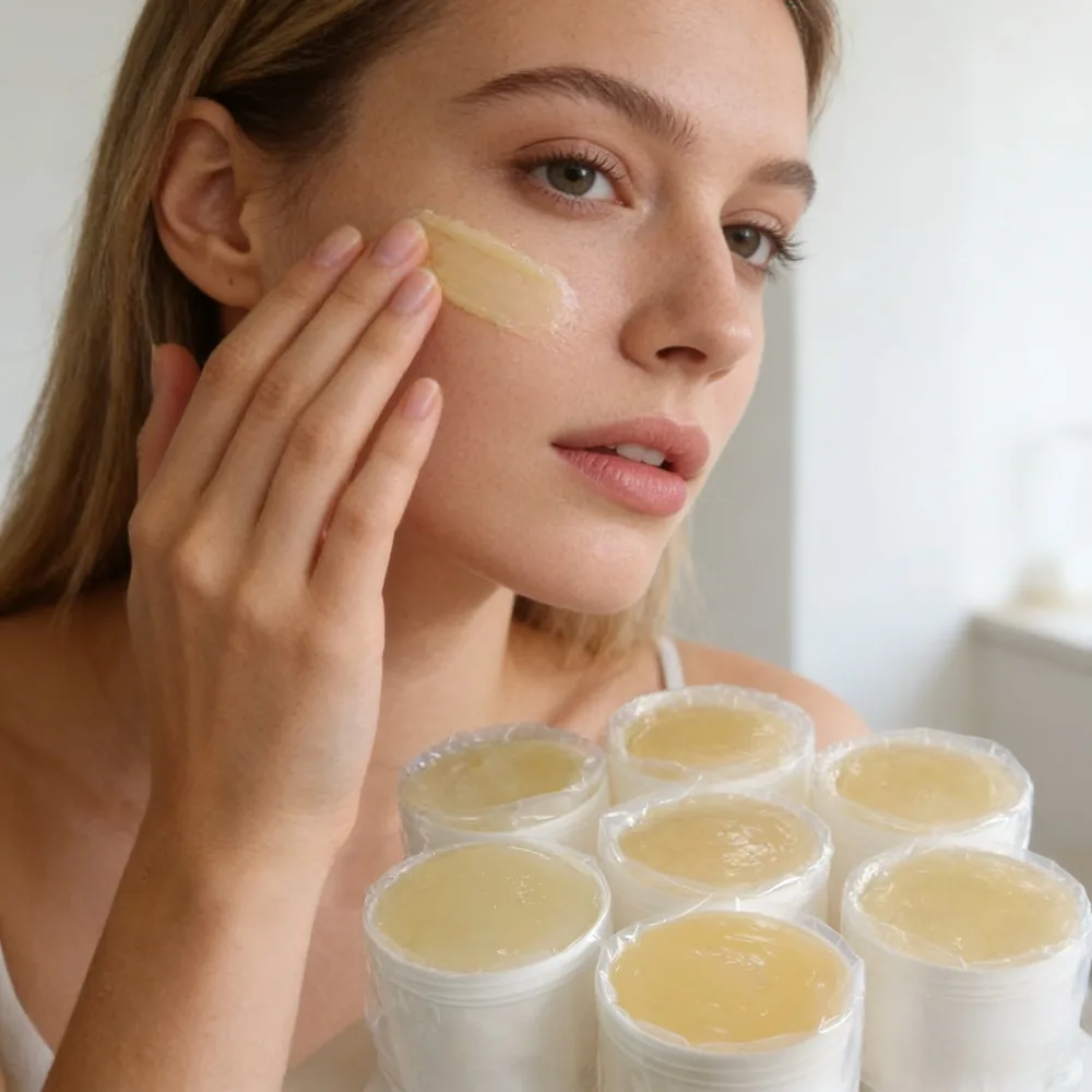 Bulk Supply 1000g Salon Use Skin Renewing Cream - Repair Factor Firming Moisturizing Gentle Exfoliating for Beauty Spa