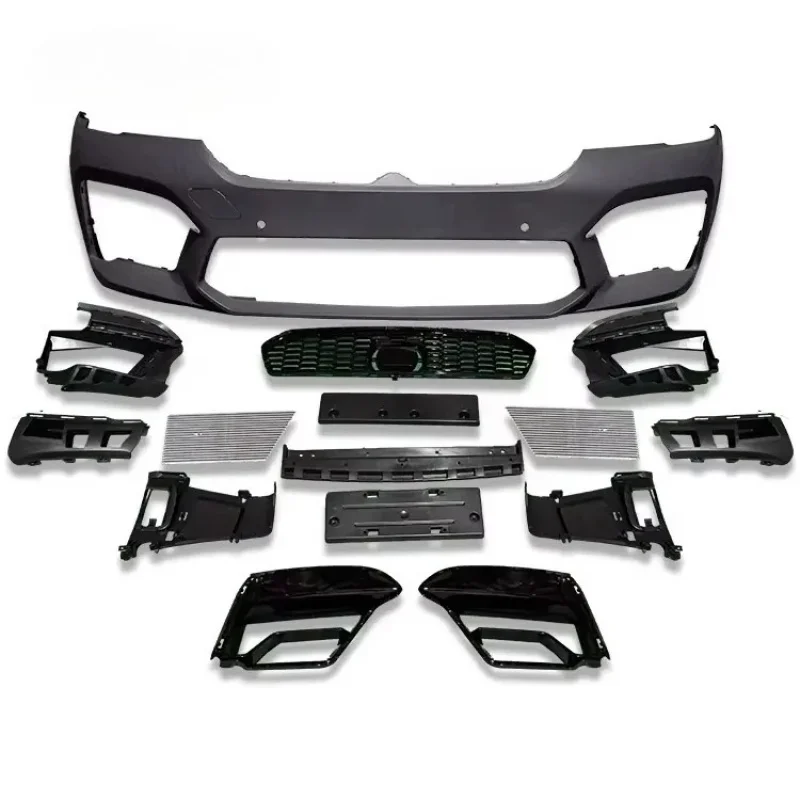 

High-quality G30 LCI Upgr to M5 Style Body Kit Front Bumper With Grill G30 LCI