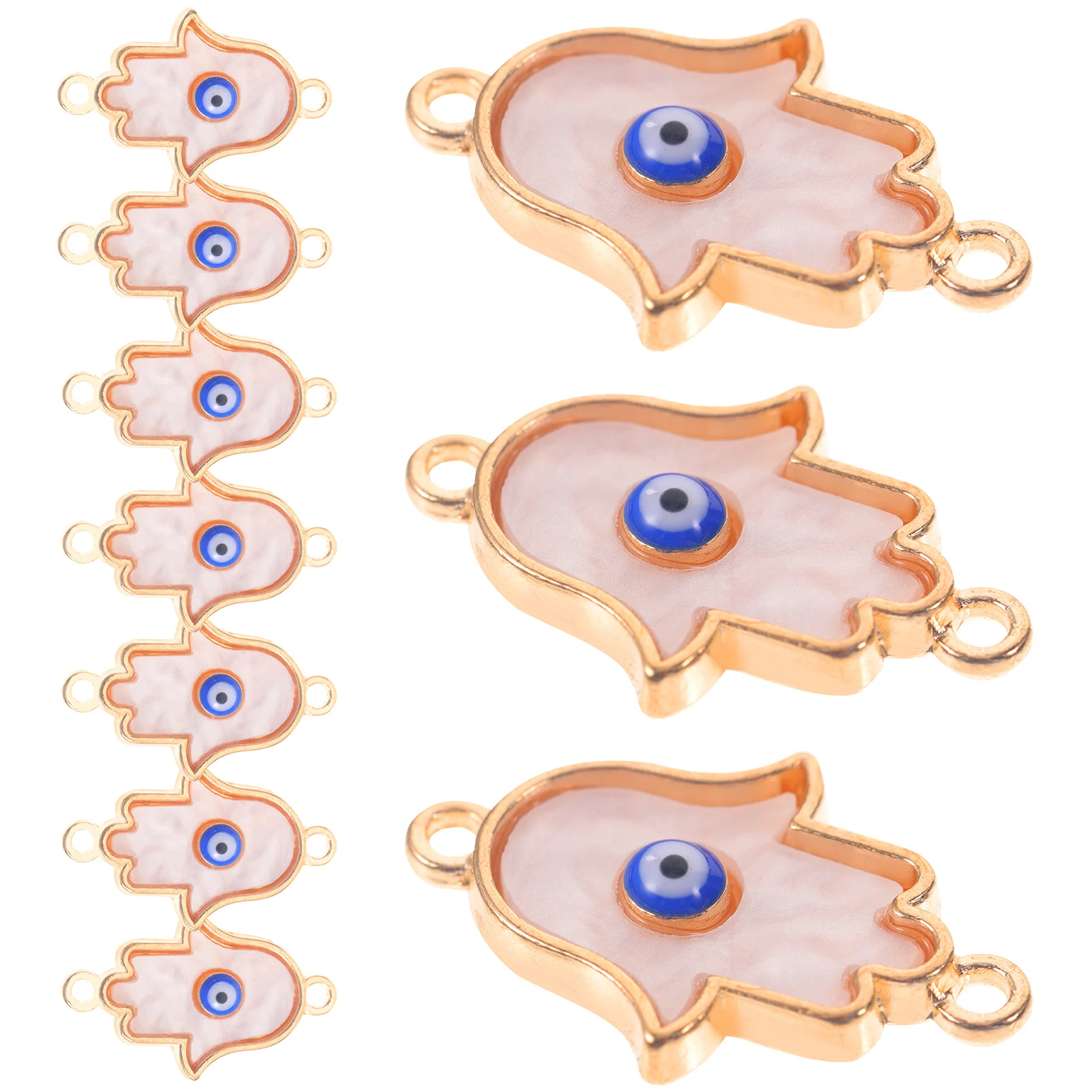 

Blue Evil Pendant Necklace Charm Crafting Alloy DIY Jewelry Making Bracelet Earrings Accessories Necklace Charm Pendants