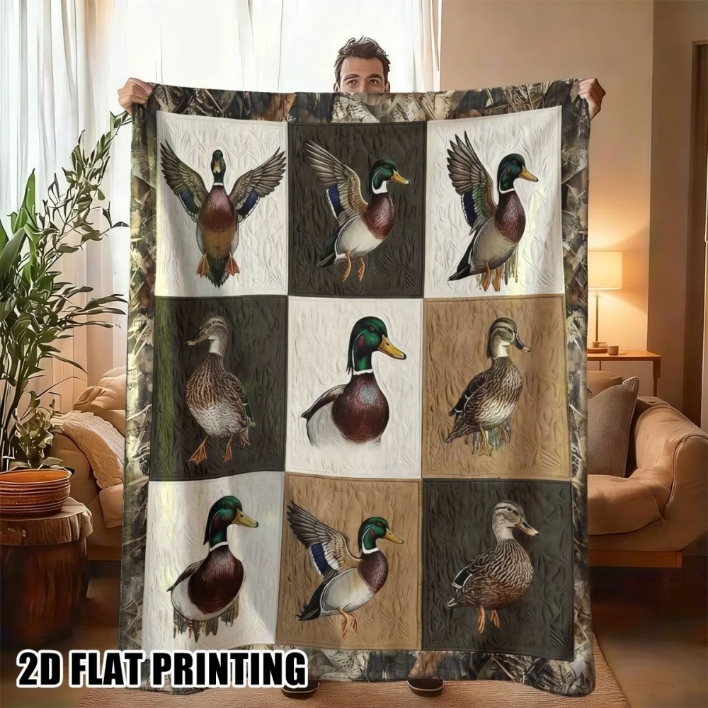 Mahjong Tile Patchwork Print Fleece Blanket Ultra‑Soft Warm Lightweight Throw Blanket for Sofa Couch Bed Home Living Room