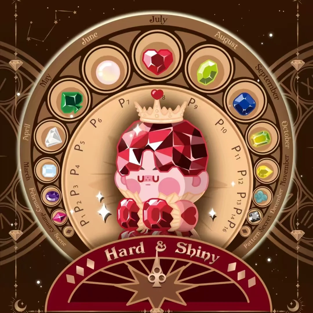 PINO JELLY Serie Firm & Shining Scatola cieca fatta a mano Ornamento giocattolo Collezione di giochi alla moda Regalo per ragazza Scatola misteriosa di dodici mesi