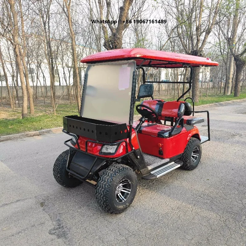 4 Passenger Golf Car Brand New 4 Wheel Electric Club Car Luxury Golf Cart LXM
