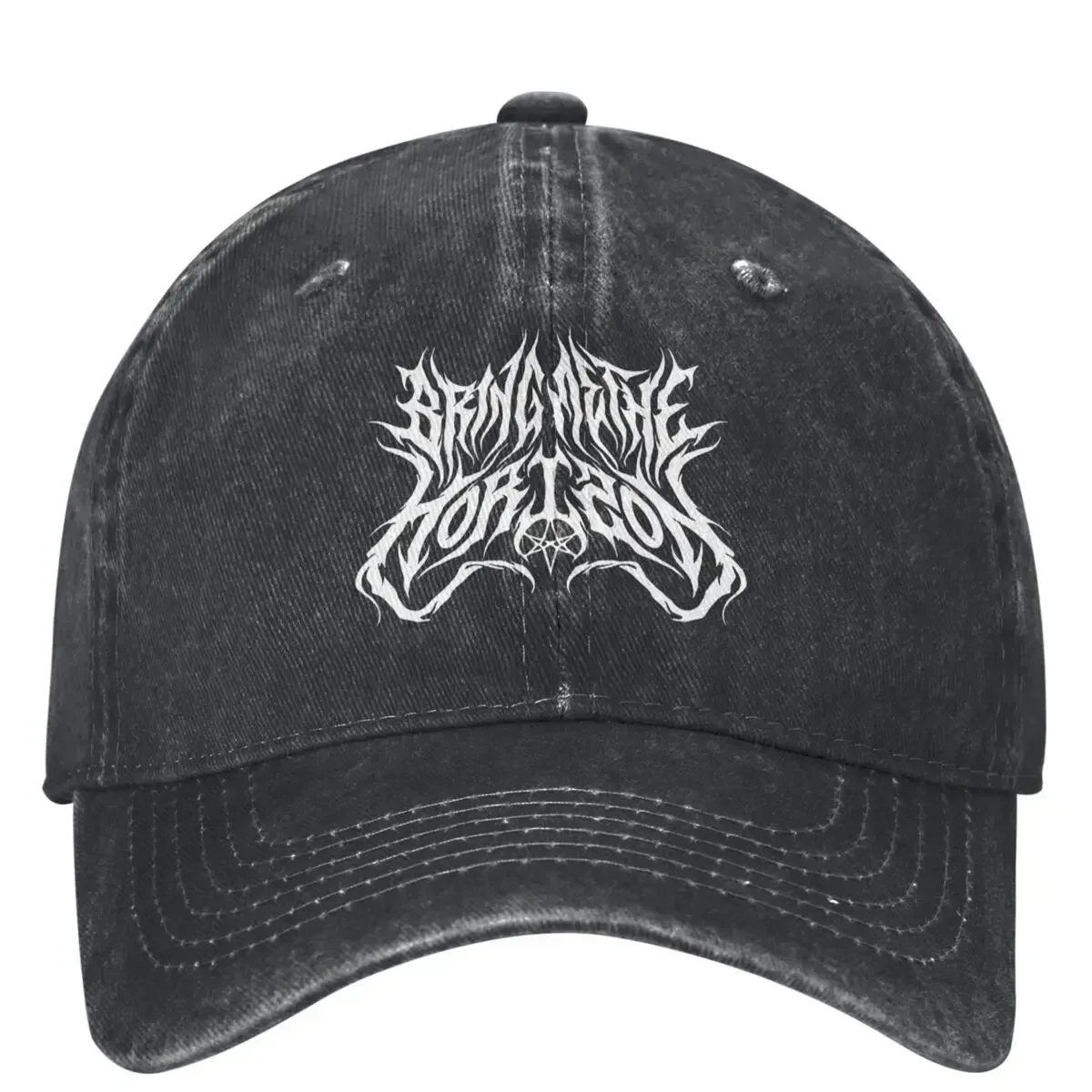 BMTH Bring Me The Horizons Brutal Logo  Baseball Cap Rock Music Tennis Skate Trucker Hat Men Adult Sun-Proof Baseball Caps