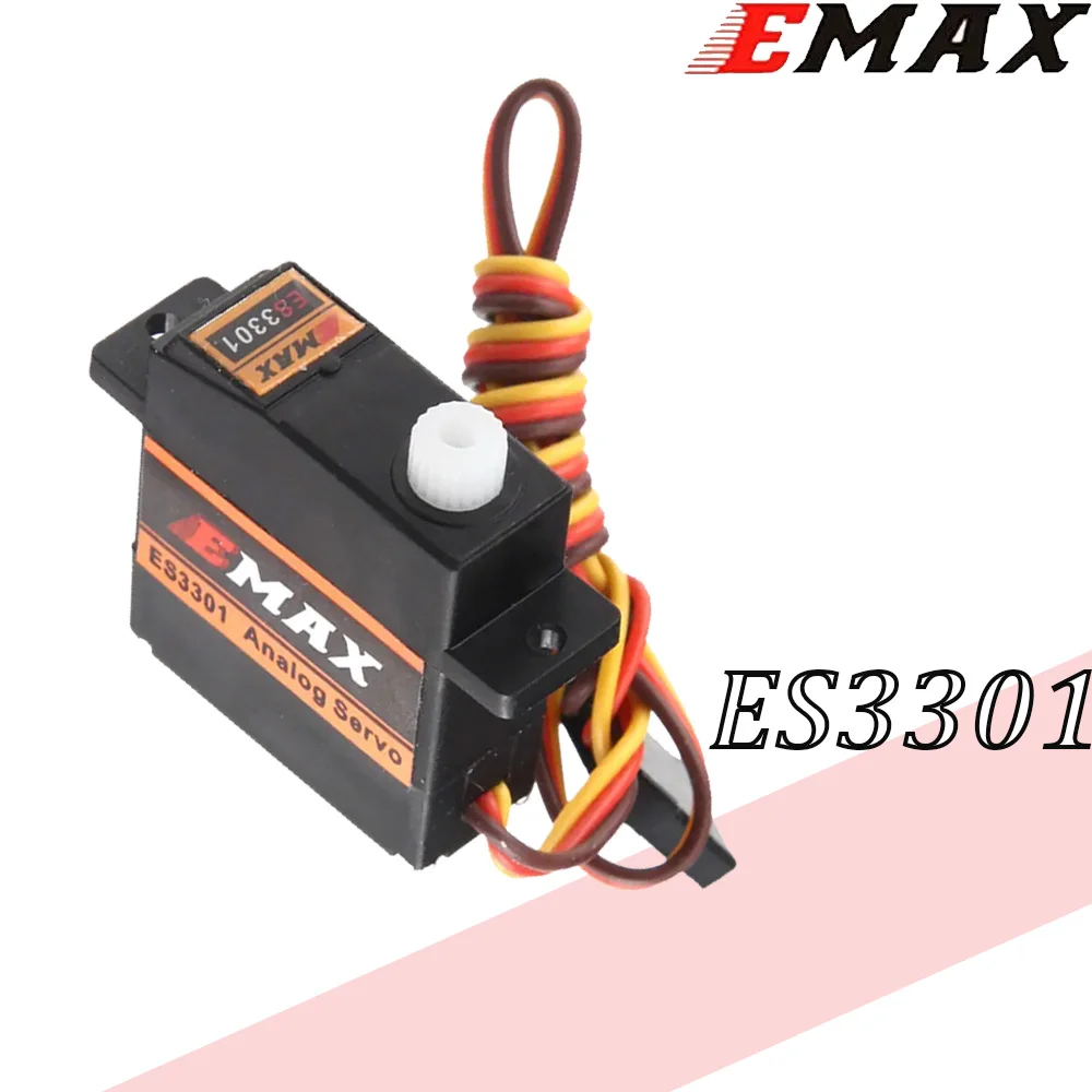 Emax ES3301 Analog Mini Servo 10.6g Plastic Gear For RC Airplane