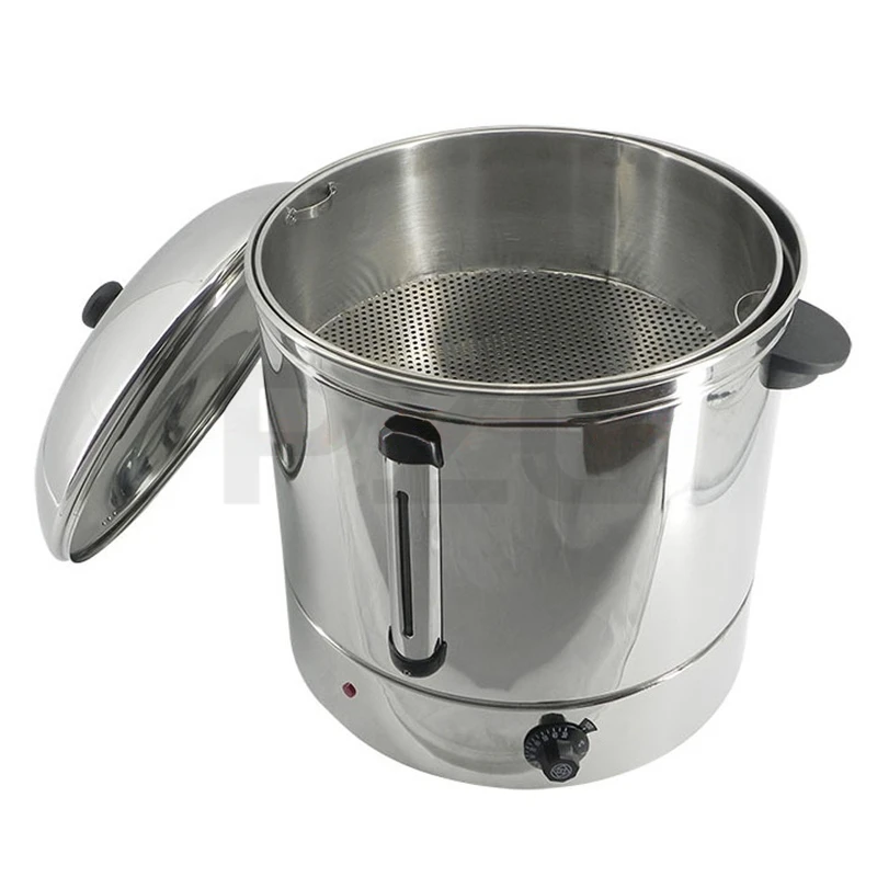 48L Stainless Steel Sweet Corn Steamer Commercial Electric Steamer Corn Steam Cooker For Canteen Hotel Restaurant 220V 110V