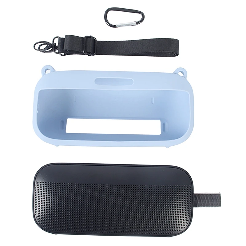 Silicagel Storage Bag For JBL Pulse 4 Speaker Box Hard Shell Protective Cover Can Be Installed Charger