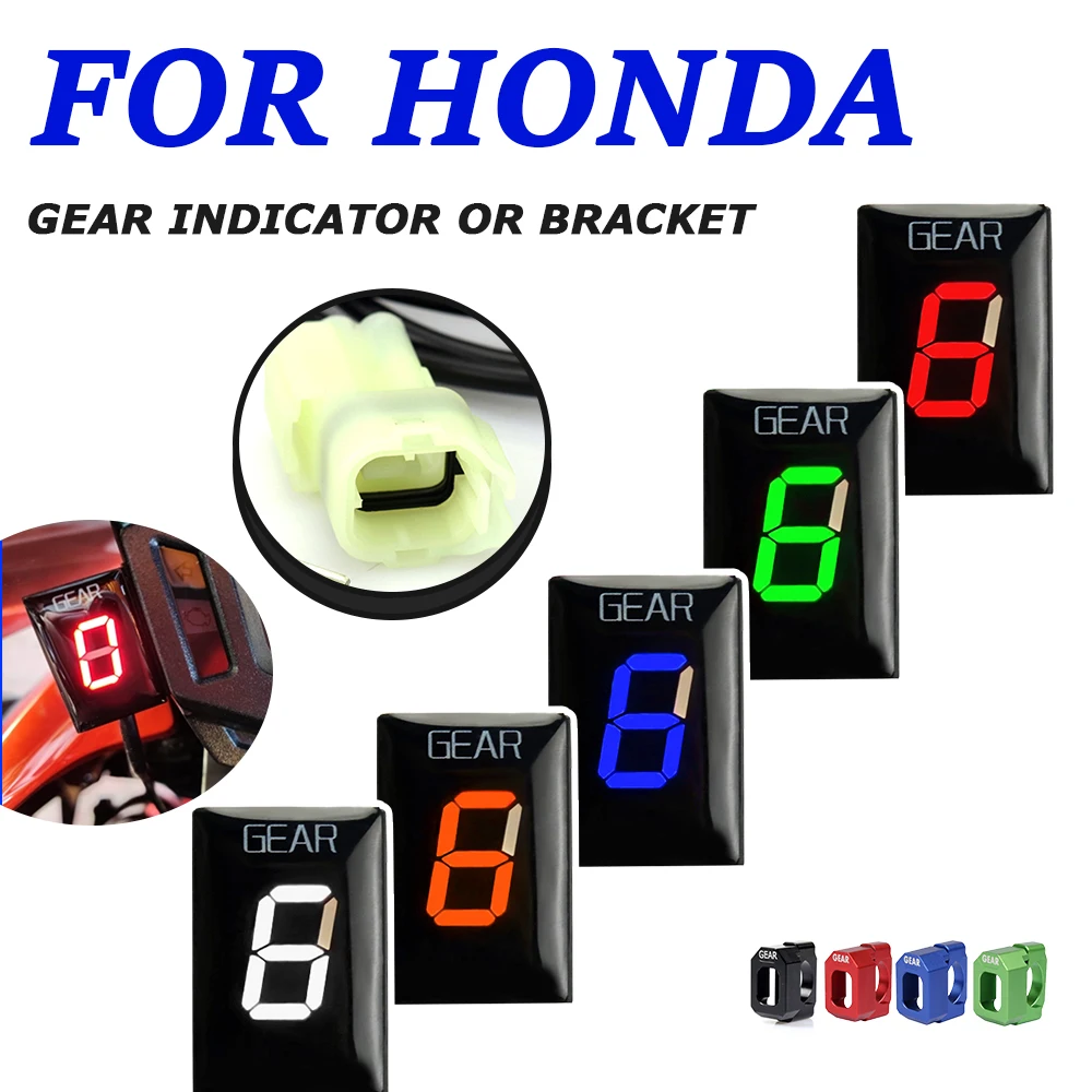 For Honda CBR1000RR XL125V CTX1300 CB300F CB250F Motorcycle Accessories Gear Indicator Gear Counter Display Speed Report Meter