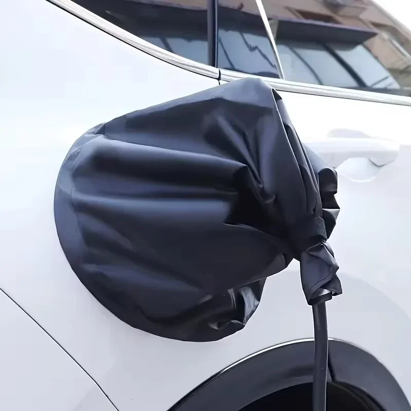 Universelle EV-Ladegerät Wasserdichte Abdeckung Allwetter-Regen-Schnee-Staubschutz Elektrofahrzeug-Ladeanschluss-Schutz Zubehör – Detail 6