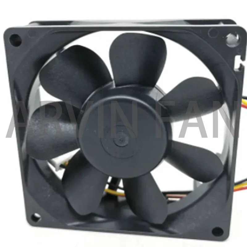 Ventilador de refrigeração 9a0812g4d01, 12v, 0.38a, 3 fios, 80mm, 80x80x25mm