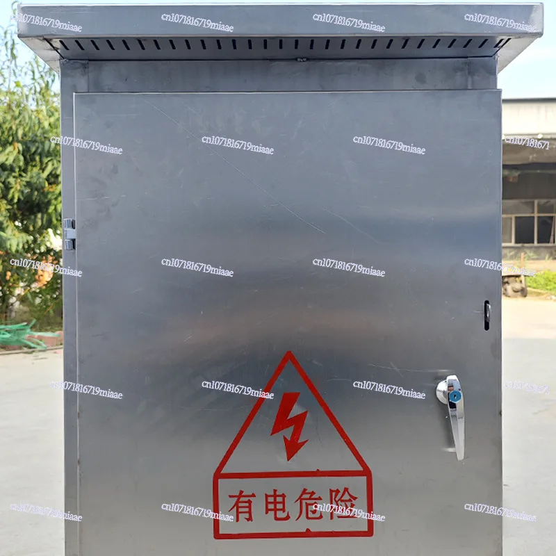 304 Stainless Steel Outdoor Rainproof Power Distribution Cabinet 600*1000*300 Outdoor Weak Current Monitoring Comprehensive