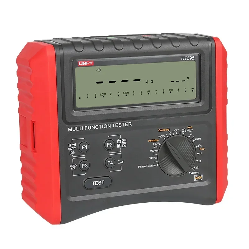 Multifunction Earth Resistance Digital RCD Multifunction Loop Impedance Tester UNI T UT595