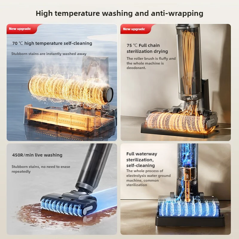 Midea Household Hand-held Floor Washing Machine G9pro A Multi-purpose High Temperature Heat Drying Suction Drag One 220VOriginal