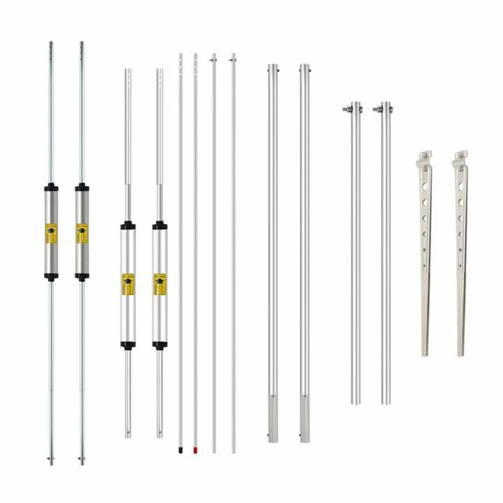 750V Shortwave V Antenna High Efficiency Low Noise 5 Bands Covers 7M 14M 21M 28M 29M and 50M bands