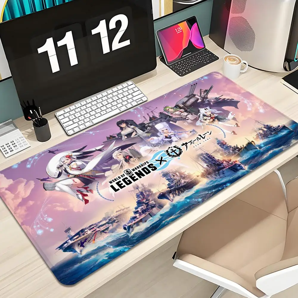 Game World of Warship Mouse Pad Keyboard Mousepad large 600X300 mm Desk Mat PC Gaming High definition printing Table pad