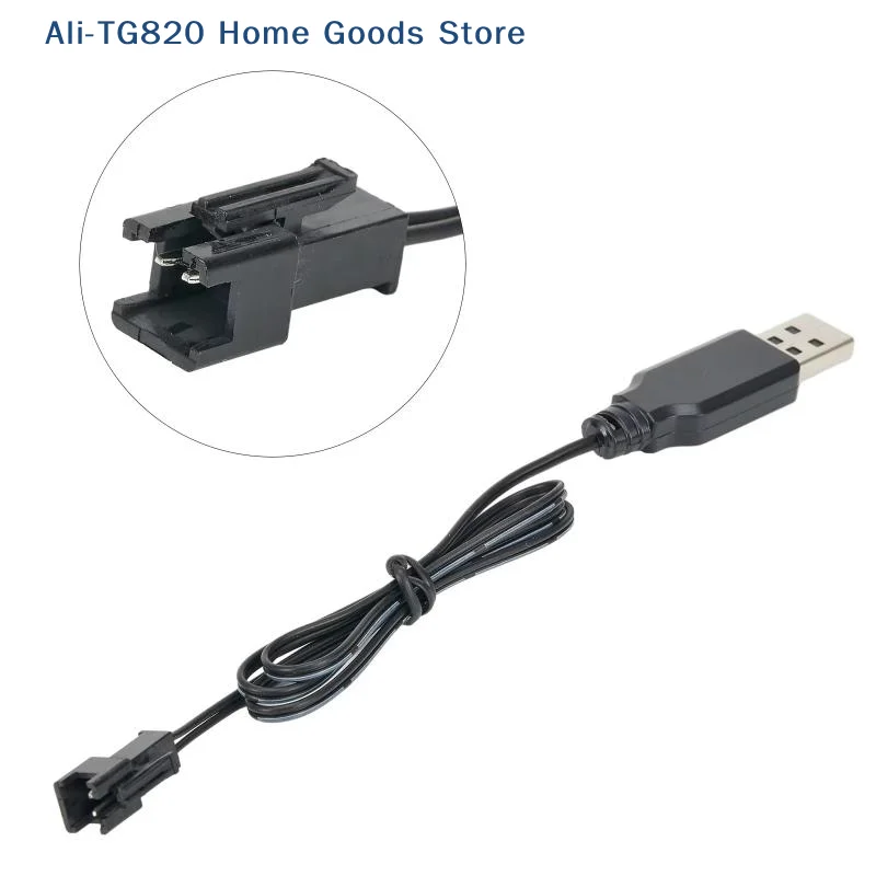 [TG820]1Pcs RC USB Charger Cable For 3.7V Lithium Battery SM 2P Charging Cable For Car Aircraft Helicopter Toys Accessories view 5
