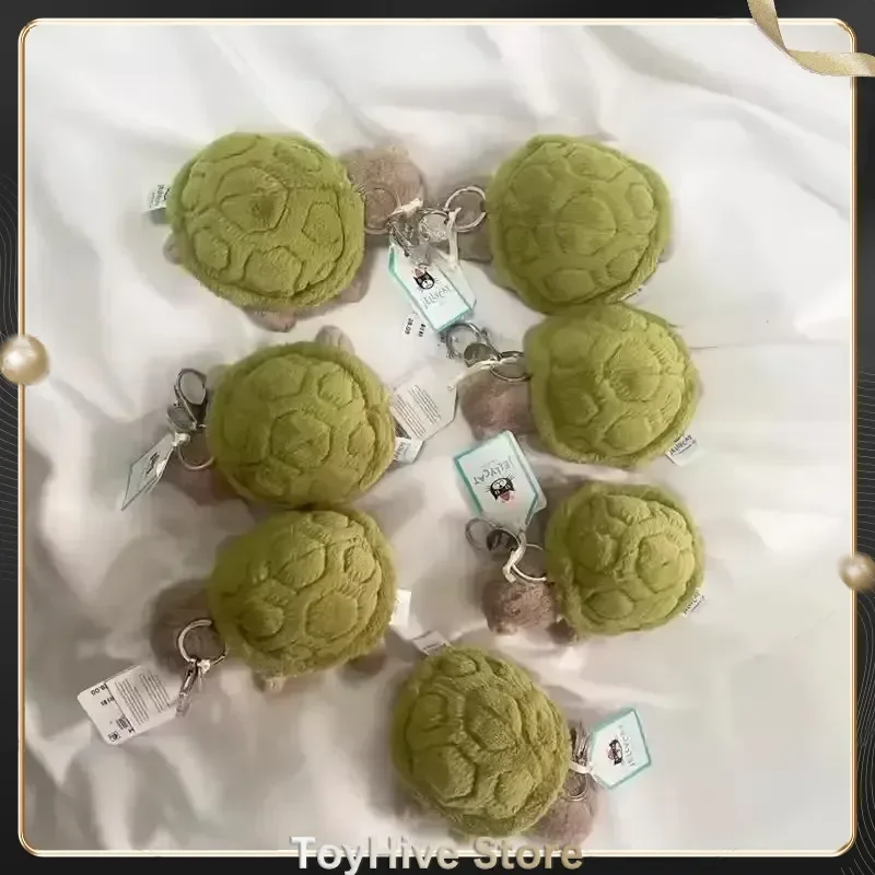 【In Stock】Jellycat Mr. Timmy Turtle Pendant Keychain Cute Girl Bag Doll Plush Toy Key Ring Cute Turtle Plush Toy Baby Doll Gifts image 6