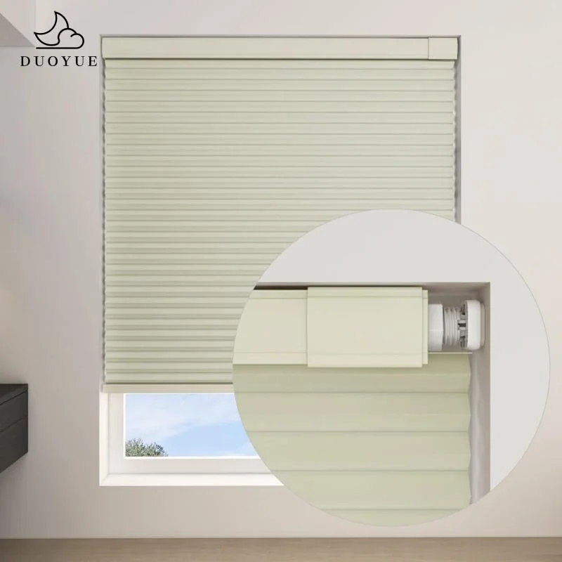 Custom No Drill No Tools Cordless Blackout Thermal Insulated Cellular Shades for Living Room Bedroom