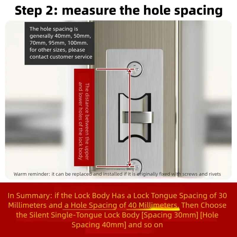 Cerradura de puerta de inodoro, cerradura de puerta de baño de lengua pequeña, cerradura de puerta de habitación, núcleo de lengua única, accesorios de cerradura Interior de puerta de inodoro